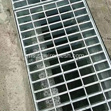 Perlindungan Saliran Parit Galvanized Steel Grating